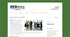 Desktop Screenshot of bebdata.com